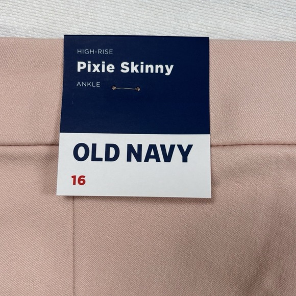 Old Navy Pixie Women's Skinny Size 16 Pink NWT - Picture 5 of 8